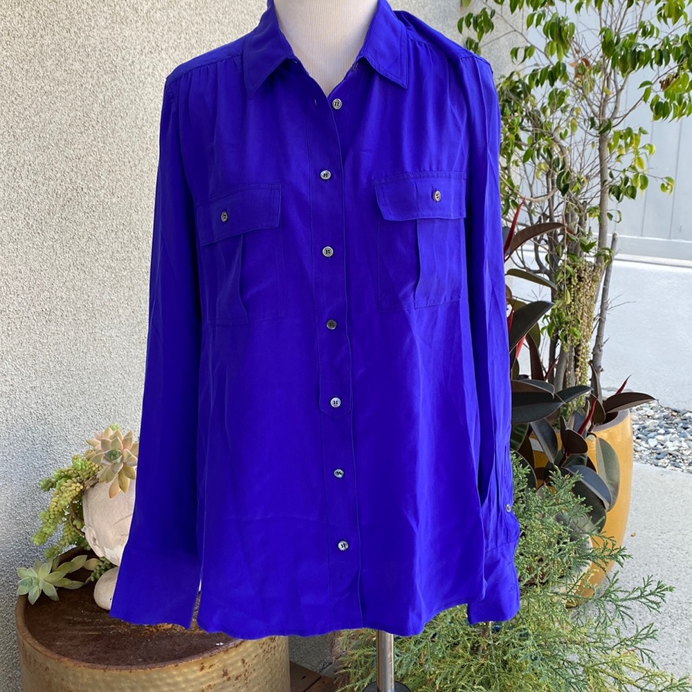 J. Crew Silk Blouse